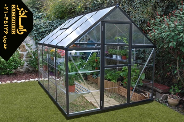 گلخانه شیشه ای