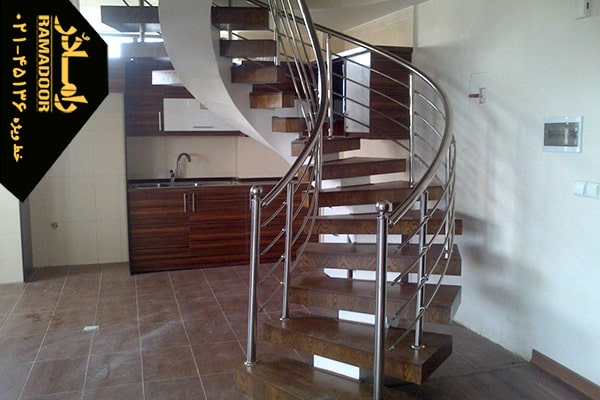 نرده استیل دکوراتیو