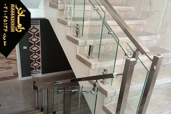 نرده استیل دکوراتیو