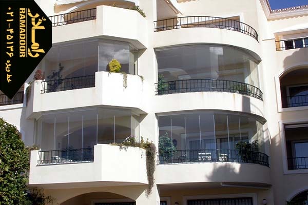 شیشه بالکن شیشه بالکن