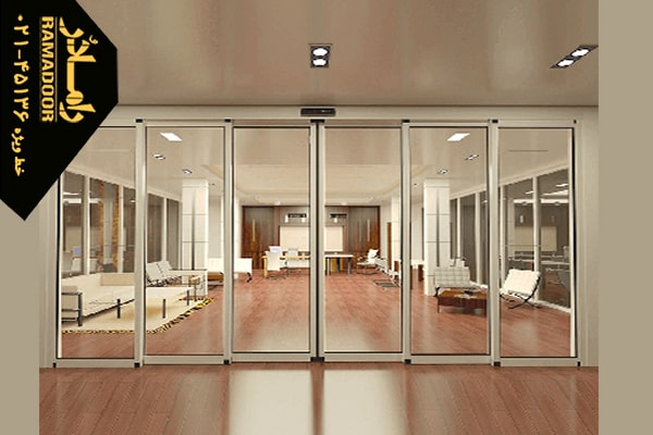 درب اتوماتیک شیشه ای