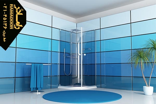 شیشه بین کابینت