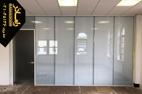 پارتیشن دوجداره شیشه ای