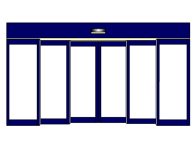 درب اتوماتیک شیشه ای