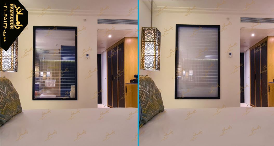 کابین شیشه ای هوشمند کابین شیشه ای هوشمند