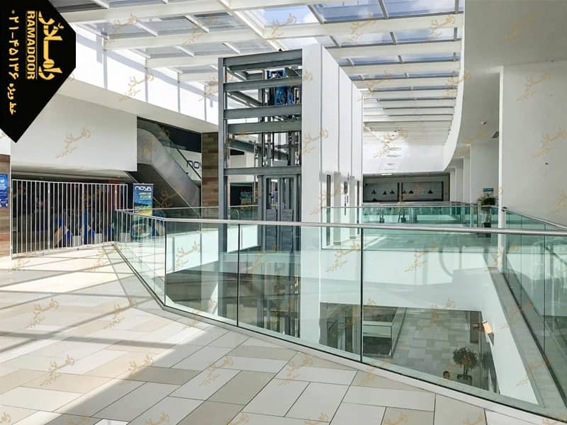 هندریل شیشه ای برای پله برقی هندریل شیشه ای برای پله برقی