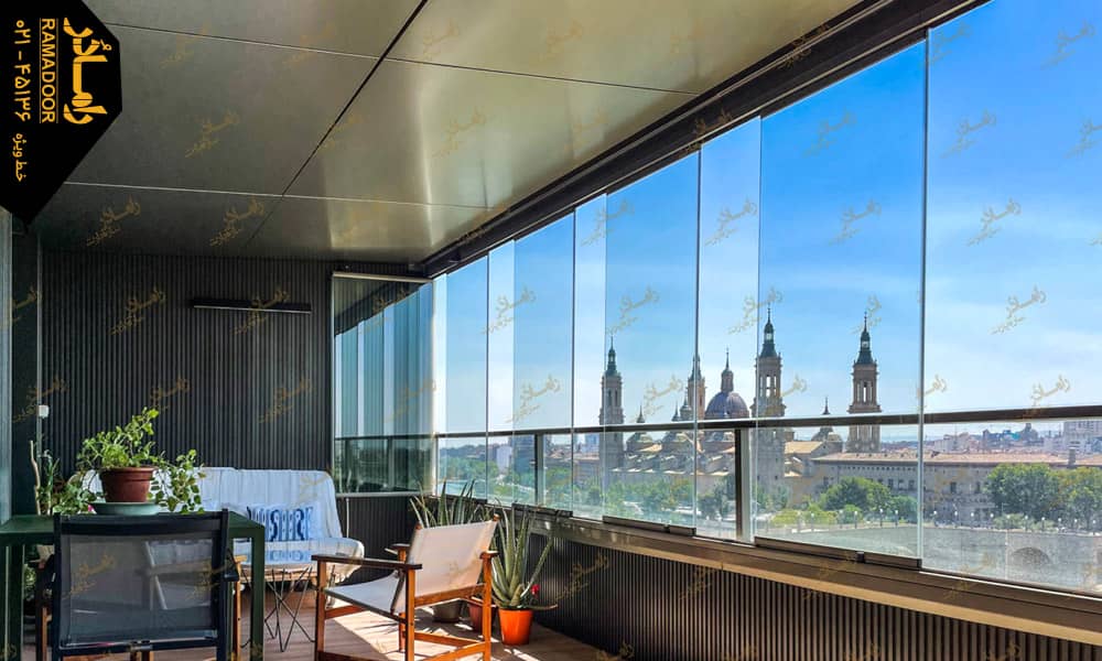 شیشه بالکن شیشه بالکن