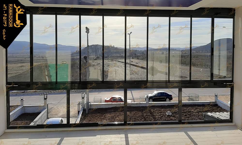 شیشه بالکن شیشه بالکن