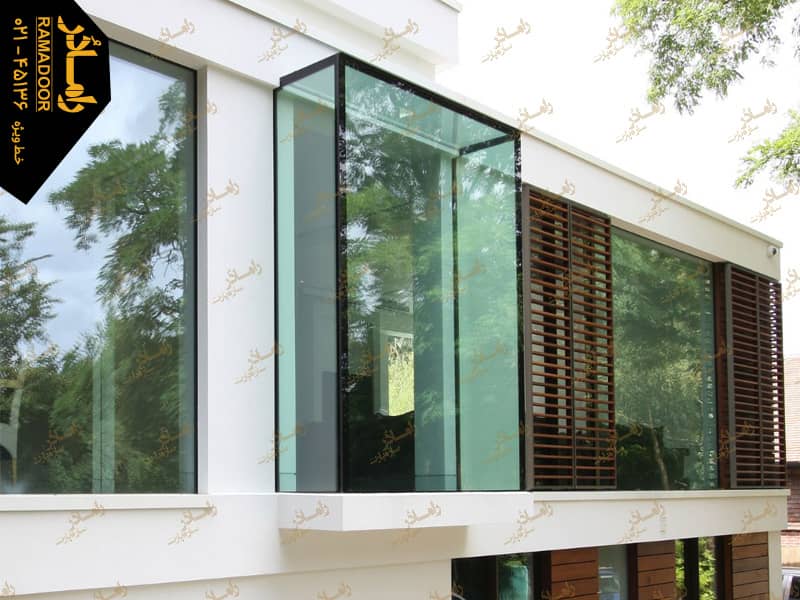 شیشه ساختمان شیشه ساختمان