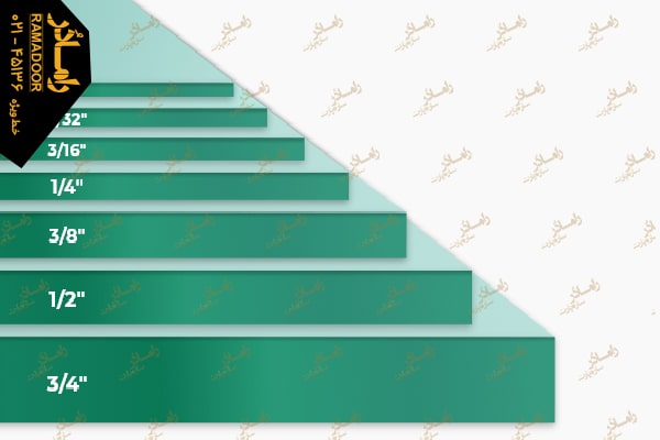 ضخامت شیشه سکوریت ضخامت شیشه سکوریت