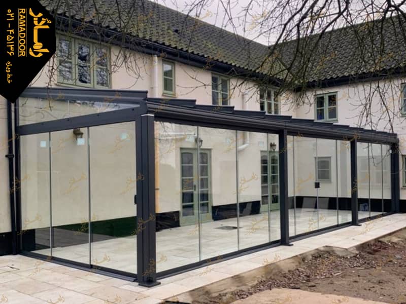 اتاق شیشه ای برای ویلا اتاق شیشه ای ویلا