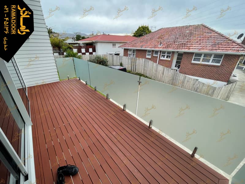 سفارش شیشه مات بالکن