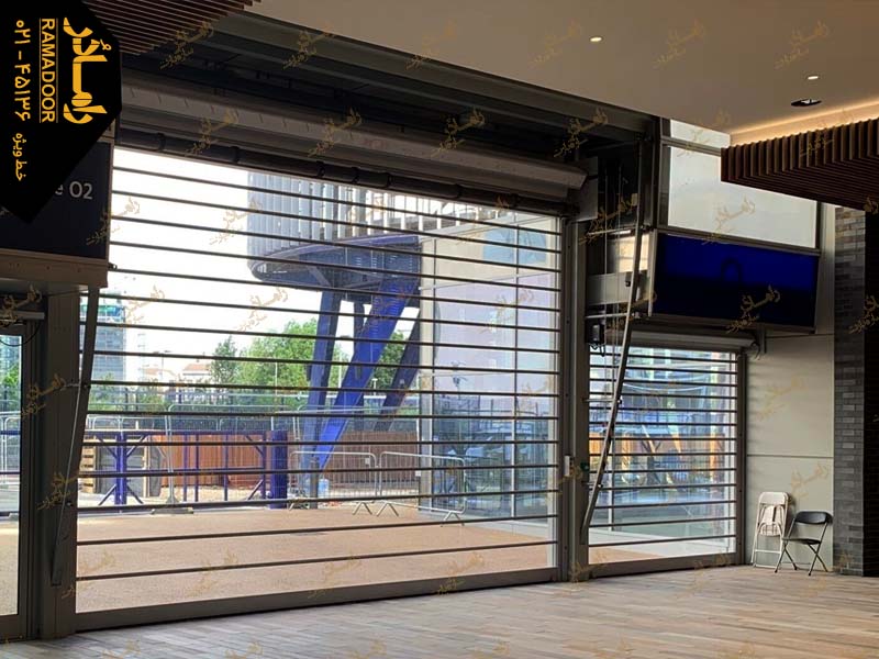 کاربرد کرکره شفاف