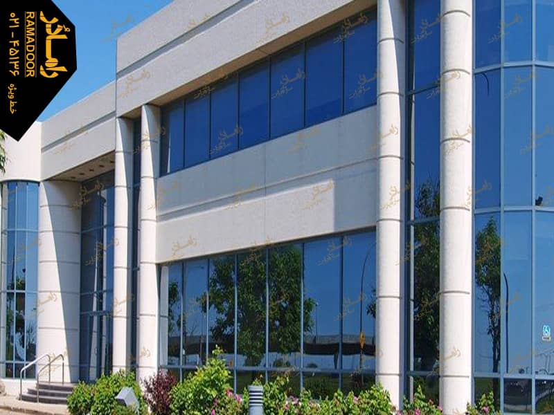 طراحی و اجرا نمای شیشه ای طراحی و اجرا نمای شیشه ای