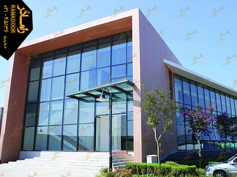 نصب نمای شیشه ای نصب نمای شیشه ای