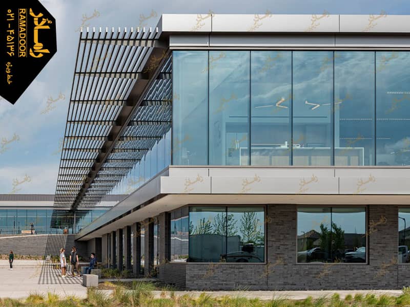 نصب شیشه نصب نمای شیشه ای