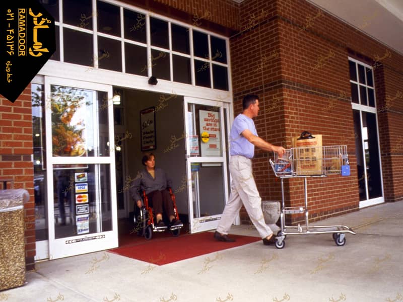 درب شیشه ای برقی درب شیشه ای برقی