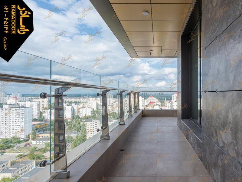 شیشه نرده شیشه نرده