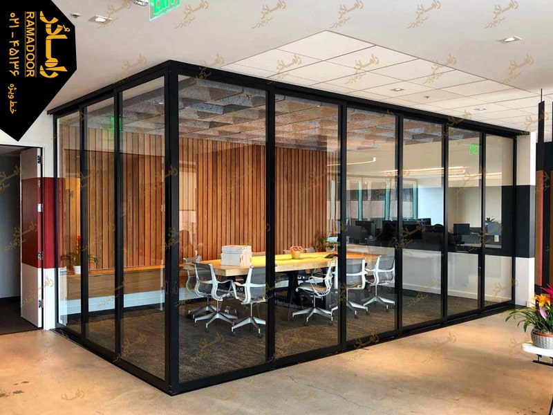 پارتیشن شیشه ای پارتیشن شیشه ای