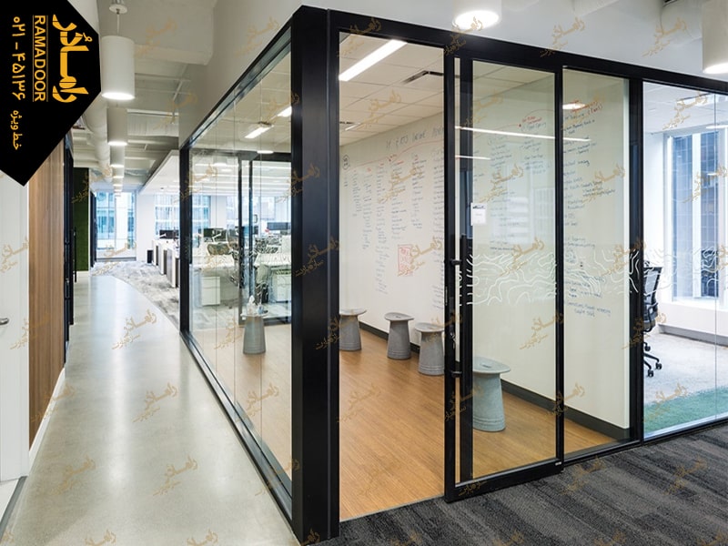 پارتیشن شیشه ای پارتیشن شیشه ای