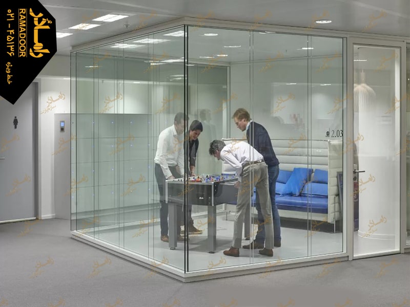 پارتیشن شیشه ای پارتیشن شیشه ای