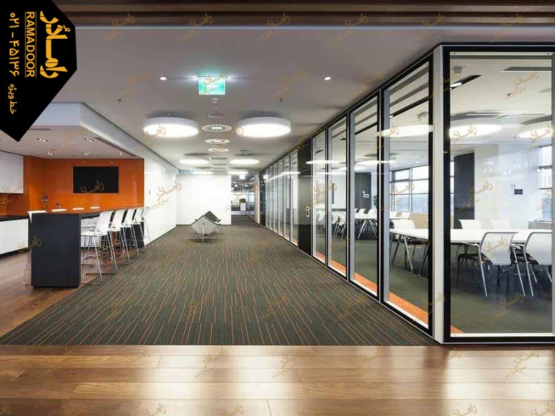 پارتیشن شیشه ای پارتیشن شیشه ای