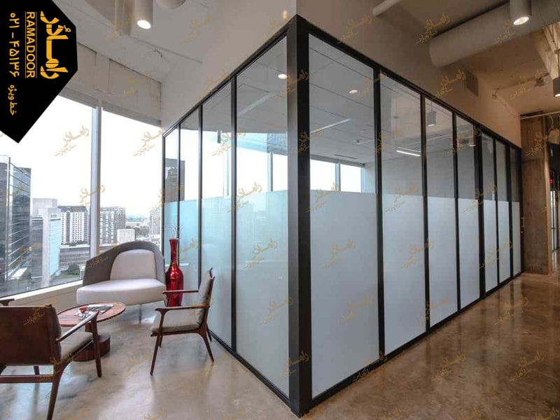 پارتیشن شیشه ای پارتیشن شیشه ای