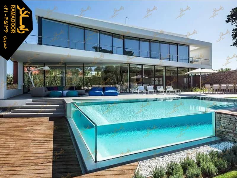 استخر شیشه ای استخر شیشه ای