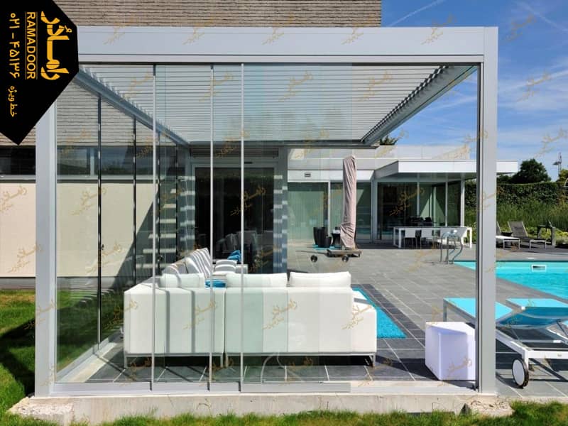 شیشه آلاچیق