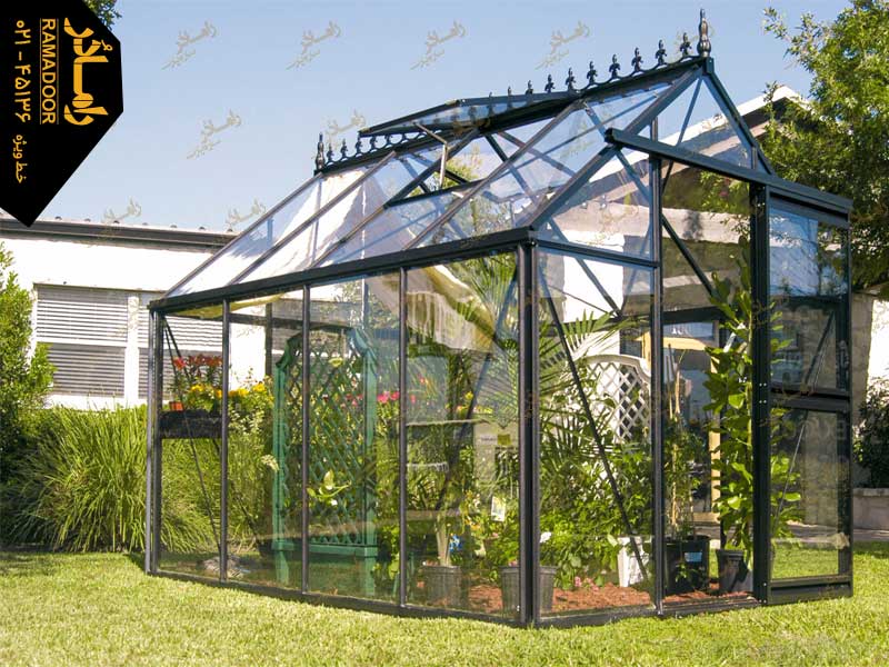 گلخانه شیشه ای