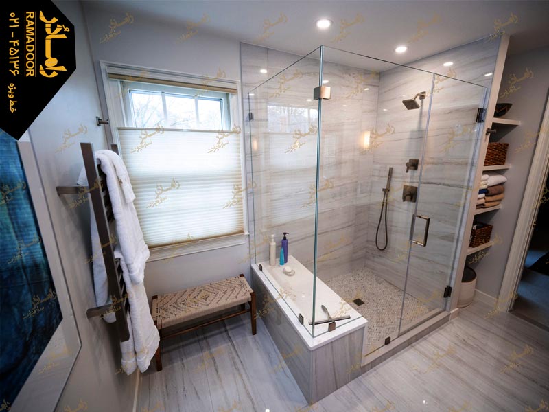 شیشه حمام شیشه حمام