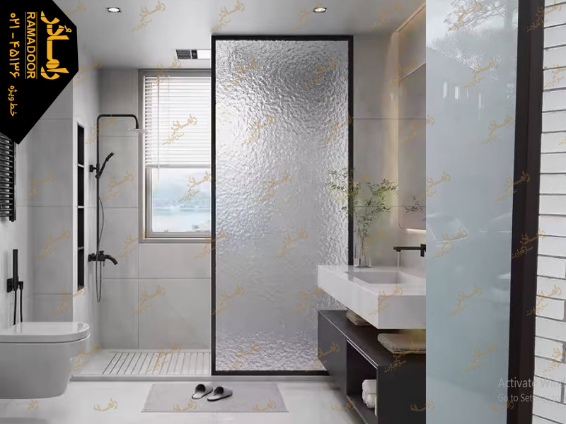 شیشه ساتینا و سندبلاست