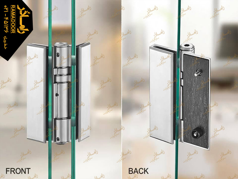 درب شیشه ای لولایی درب شیشه ای لولایی