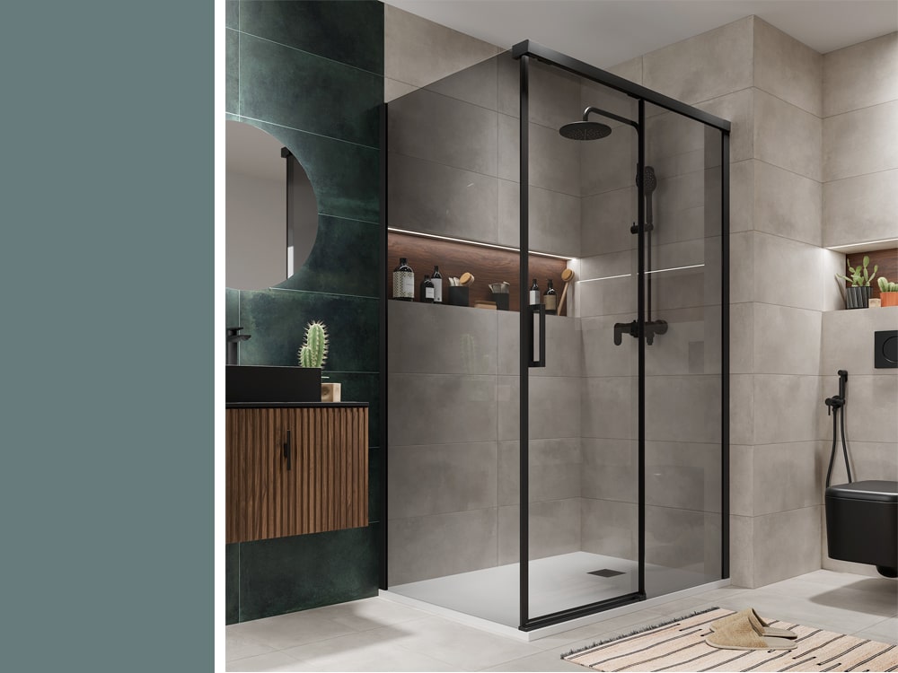 شیشه فریم دار